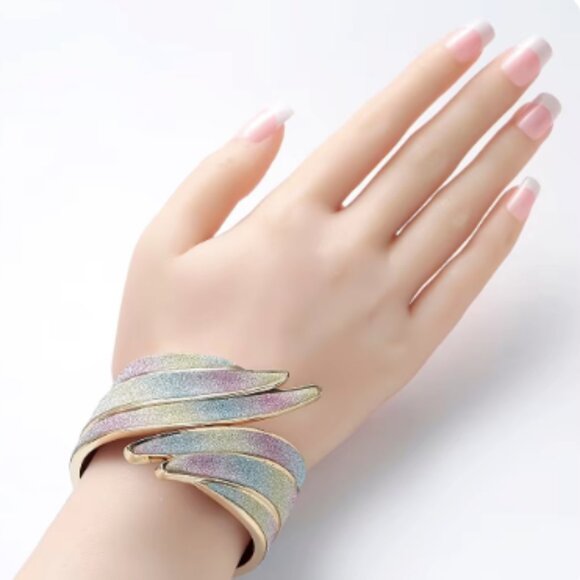 Jewelry - Meyfflin Unique Design Metal Cuff Bracelet & Bangles for Women